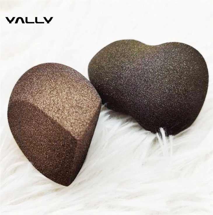 Black Glitter Pearl Makeup Sponge
